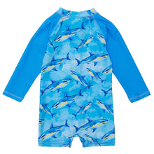 Jawsome Waves Long Sleeve Sunsuit