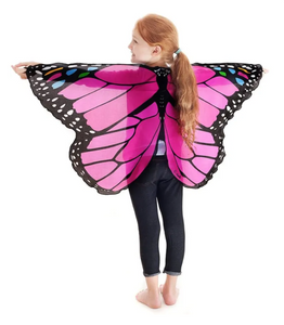 Pink Monarch Butterfly Fantasy Wings