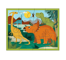 Dinosaur Park - 12 pc Puzzle Pouch