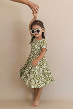 Backyard Short Sleeve Twirl Dress