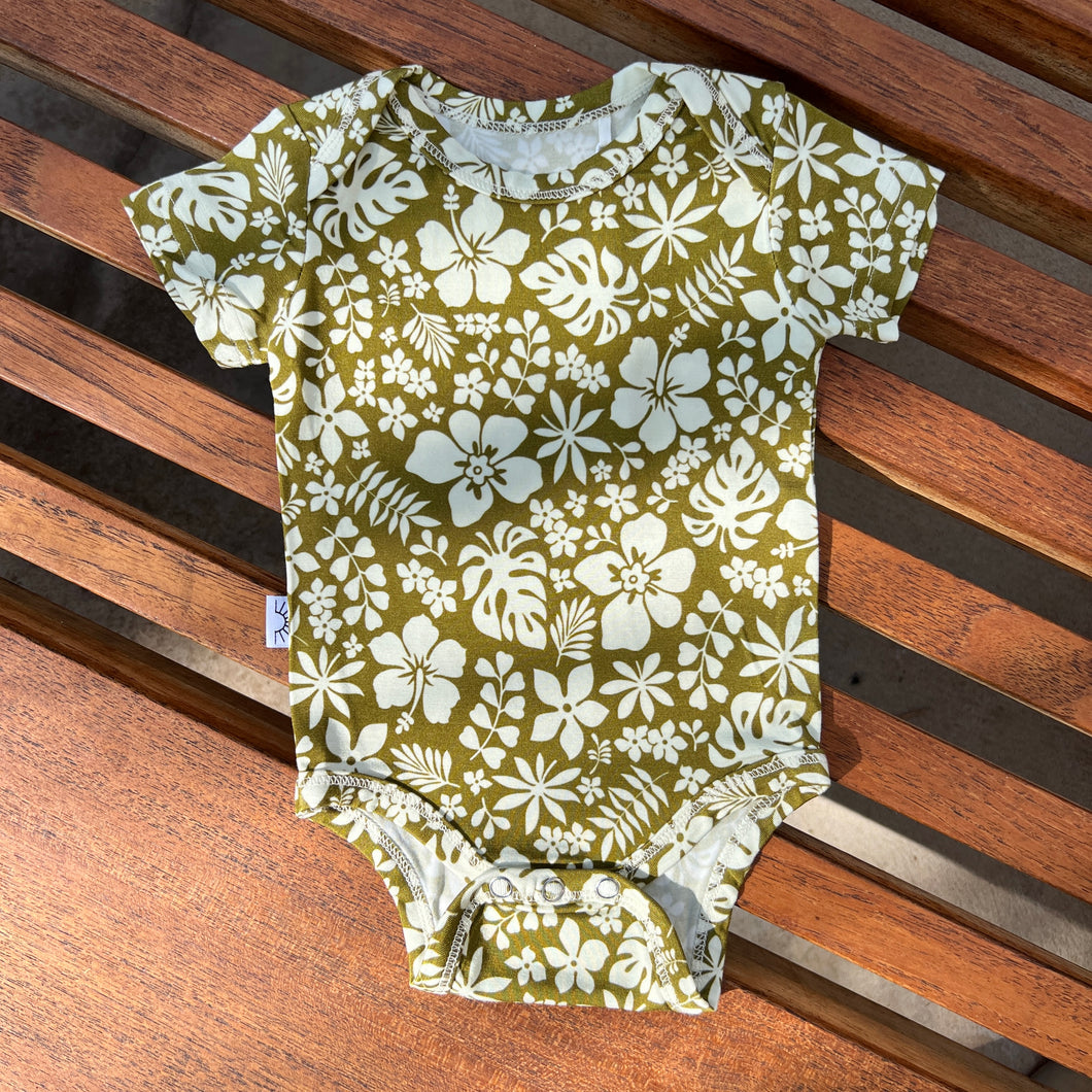 Backyard Short Sleeve Bamboo Onesie