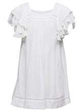 White Tassle Time Beach Dress