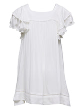 White Tassle Time Beach Dress