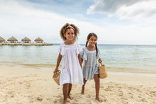 White Tassle Time Beach Dress