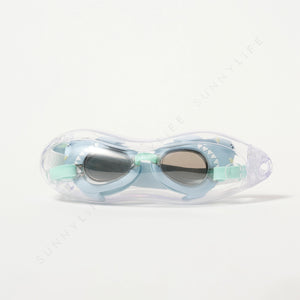 Salty the Shark Mini Swim Goggles Aqua