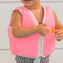 Poppy the Peach Neon Pink Float Vest