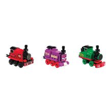 Train Set Building Blocks (Red, Purple, Green)