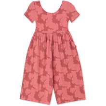 Jumpsuit in Mauve Hibiscus