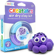 Creatibles: Air Dry Clay Bffs Kit - Ocean Pals (Set of 4 Colors)