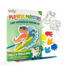 Playful Painters East Watercolor Painting Kit - Chills & Thrills Dinos