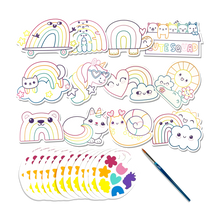 Playful Painters East Watercolor Painting Kit - Rainbow Cuties