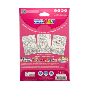 Undercover Art Hidden Patterns Coloring - Unicorn Friends