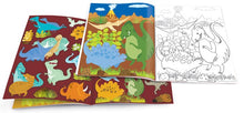 Dry Erase Coloring Book - Dinosaur World