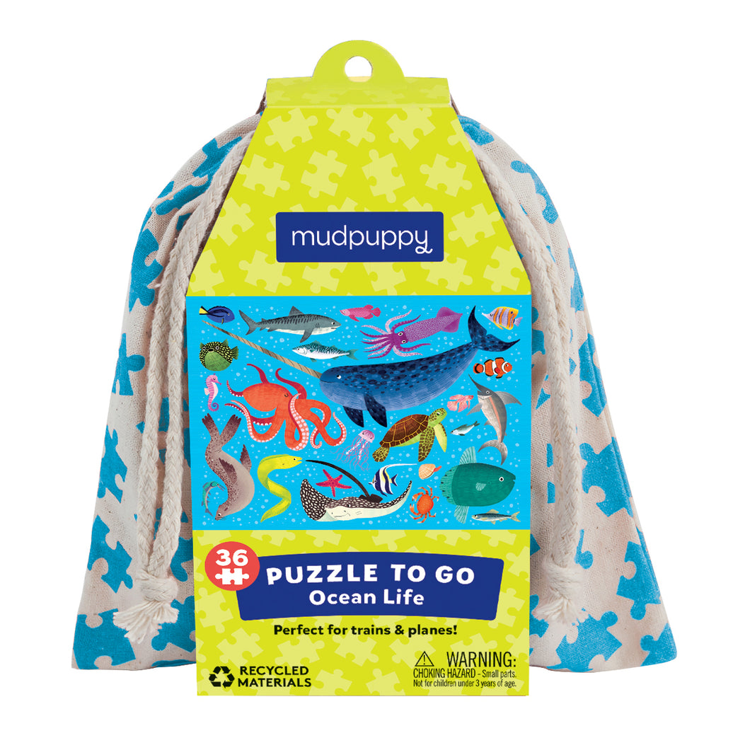 Puzzle To Go Ocean Life - 36 pc Puzzle