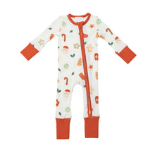 0-3mos, 3-6mos, 12-18mos, 18-24mos - Cookies 2 Way Zipper Romper Coverall