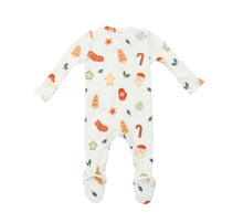 3-6mos, 6-9mos, 9-12mos - Cookies Thermal Zipper Footie