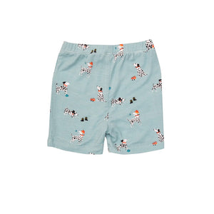 12-18mos, 6yrs - Firehouse Dalmations Bamboo Loungewear Short Set