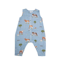 18-24mos - Longhorn Cattle Sleeveless Romper