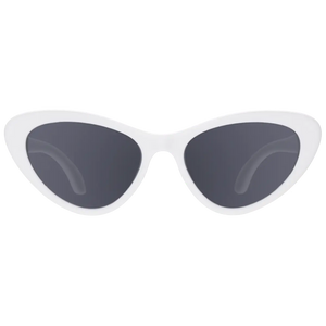 Wicked White Cat-Eye Kids Sunglasses