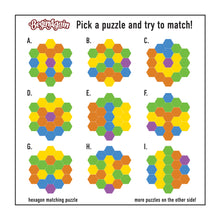 Hexagon Matching Puzzle