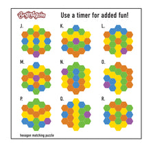 Hexagon Matching Puzzle
