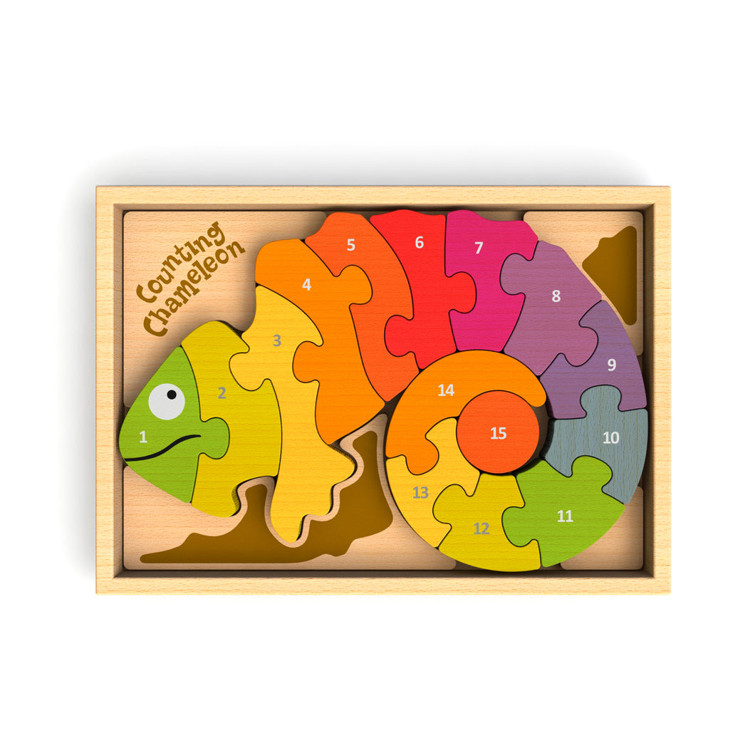 Counting Chameleon Puzzle