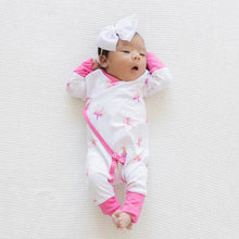 Plumeria Newborn Kimono Coverall