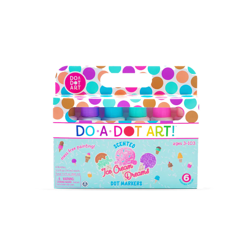 Do-A-Dot Art! 6 Pack Scented Ice Cream Dream Markers