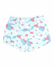 8yrs - Castaway Swim Short in Retro Tropical- Crystal Blue