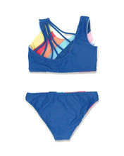 4yrs - REVERSIBLE Summer Sun Bikini in East Cape Stripe