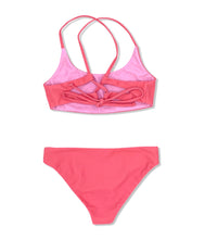 4yrs, 6yrs REVERSIBLE Waverly Bikini in Sugar Coral