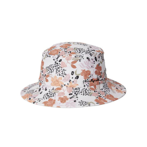 Girl's Reversible Ponytail Bucket Hat - Connie