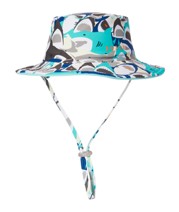 Baby Boy's Reversible Bucket Hat - Chomp