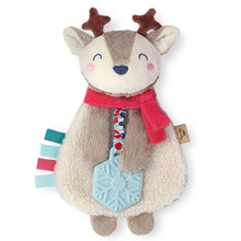 Holiday Lovey Reindeer Plush and Teether Toy