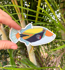 Humu Fish Sticker