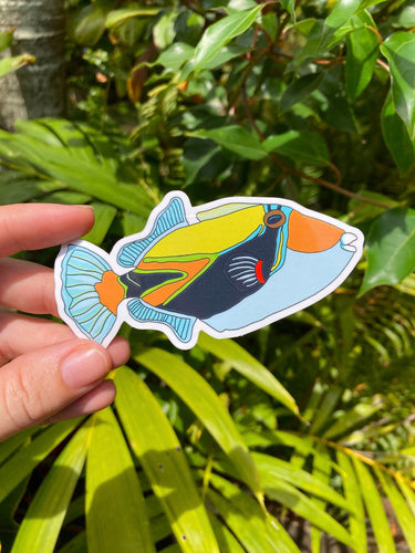 Humu Fish Sticker