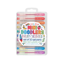 Mini Doodlers Fruity Scented Gel Pens - Set of 20