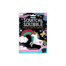 Mini Scratch and Scribble Art Kit - Funtastic Friends