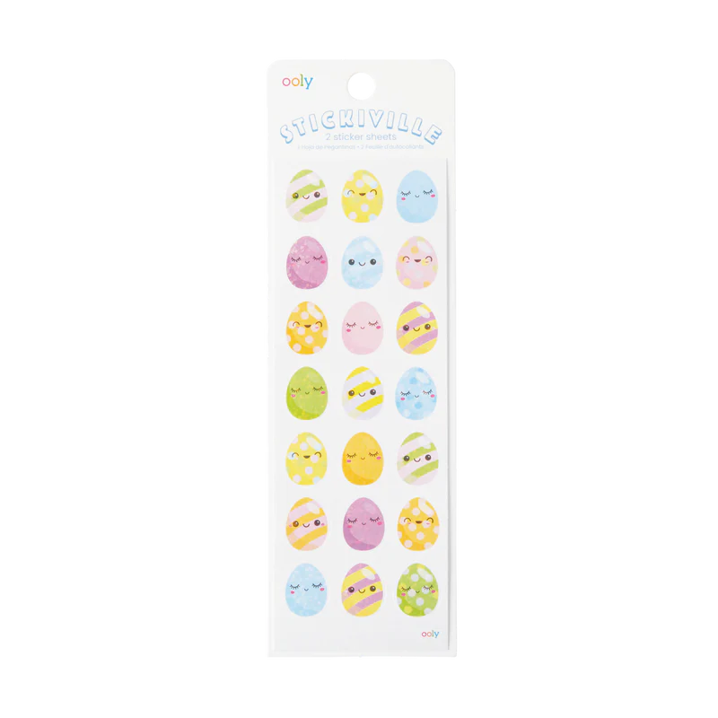 Stickiville Easter Eggs Stickers