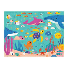 Ocean Party Lift-The-Flap Puzzle - 12 pc Puzzle