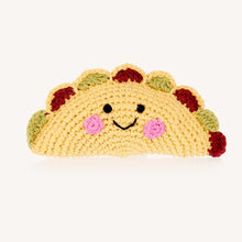 Friendly Taco Crochet Rattle Plushie