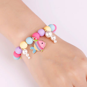 Rainbow Fish Whimsy Bracelet