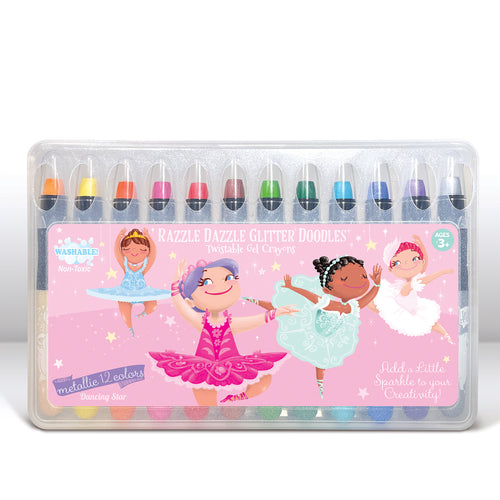 Razzle Dazzle Glitter Doodle Gel Crayons - Dancing Star