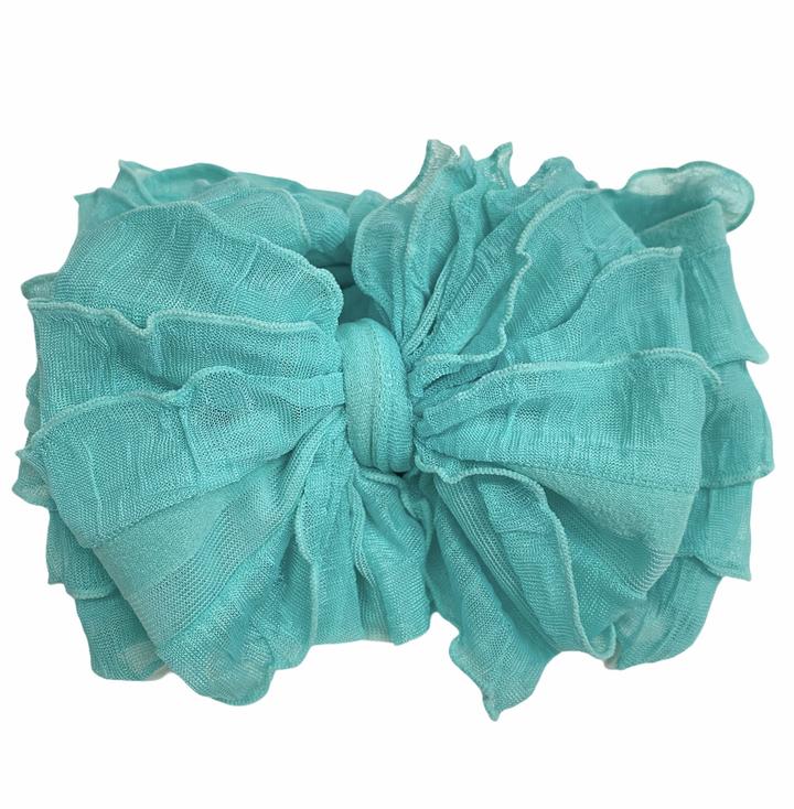 Cool Mint Bow Headband