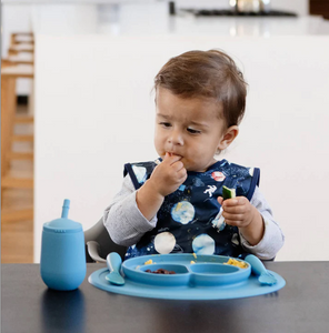 EZPZ Mini Cup + Straw Training Set - Blue