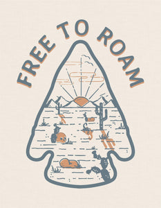 8yrs - Free To Roam Tee