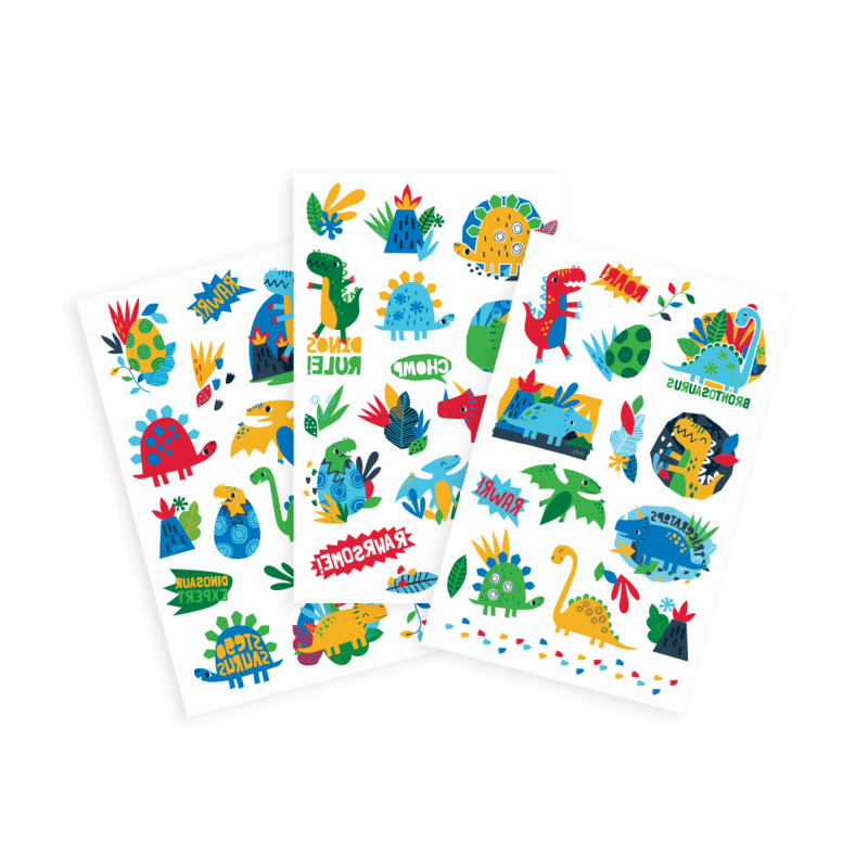 Tattoo Palooza Temporary Tattoos - Dino Days