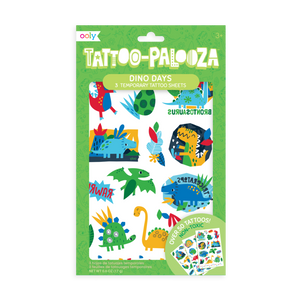 Tattoo Palooza Temporary Tattoos - Dino Days