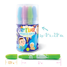 Dry Erase Twistable Gel Crayons - Magical Mermaids