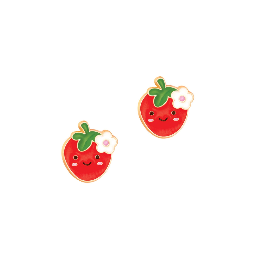 You are Berry Cute Stud Earrings